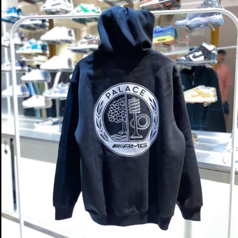 Jual Palace X Amg Zip Hoodie 2.0 Black 100% Original Di Seller Streetvlt -  Kelapa Gading Timur, Kota Jakarta Utara | Blibli