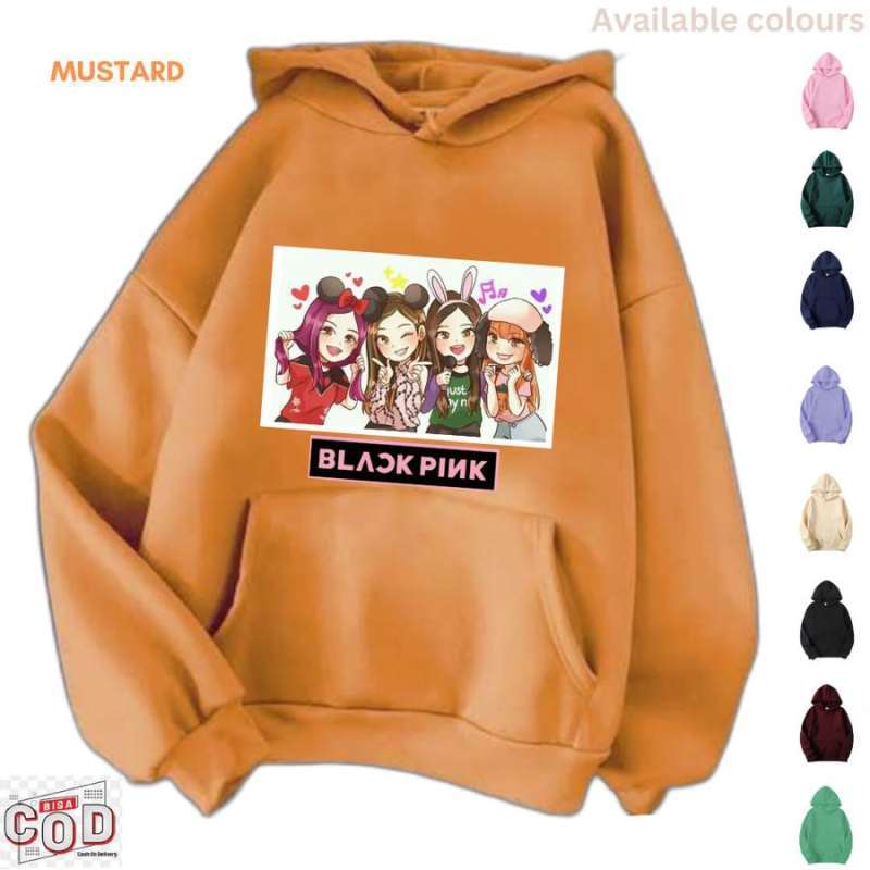 Jual Sweater Hoodie Jumper Anak Perempuan Anime Black Pink Usia 5 15 Tahun Di Seller Raymorastore Rahayu 2 Kab. Bandung Blibli