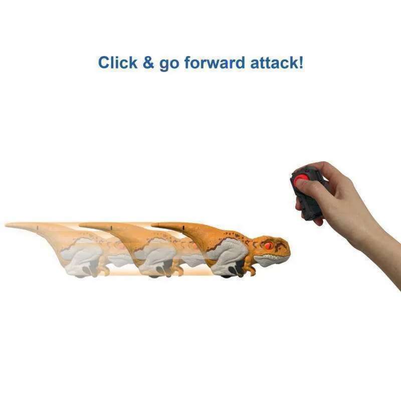 Promo Mattel Jurassic World Gyn40 Uncaged Click Tracker Atrociraptor ...