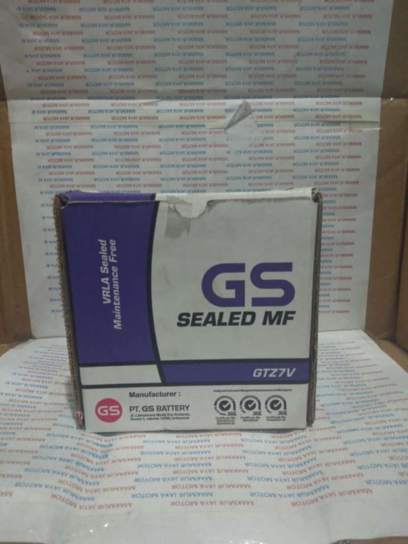 Promo Aki GS Astra GTZ7V Untuk NMAX , Aerox 155 (Asli Astra) Diskon 2%