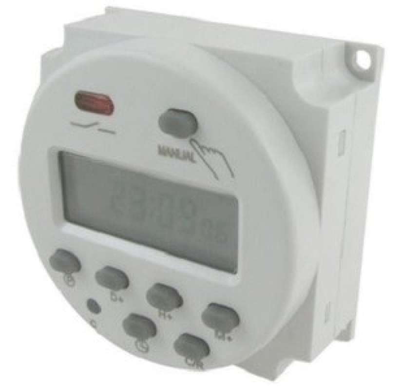 Promo ac 220v digital programmable timer switch case weatherproof