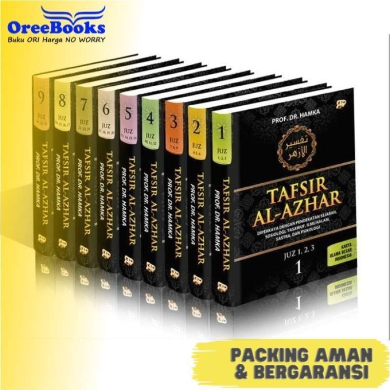 Azhar Box Promo Buku Tafsir Al Azhar 1 Set 9 Jilid Lengkap Plus Box Diskon 23% di ...