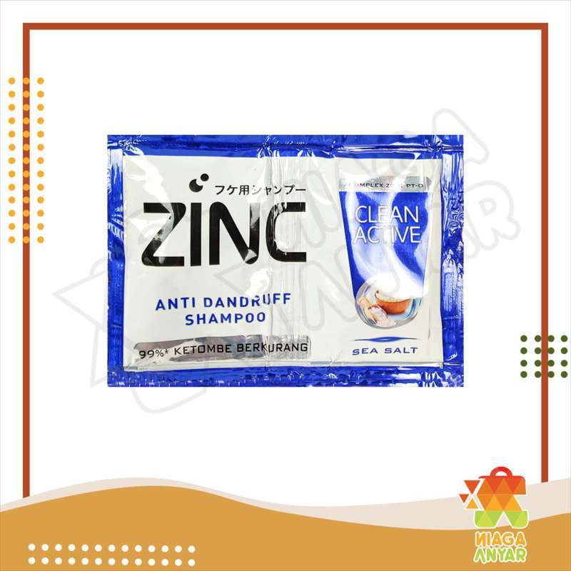 Promo NA ZINC Anti Dandruff Shampoo Sachet / Shampo Sampo Satuan Anti ...
