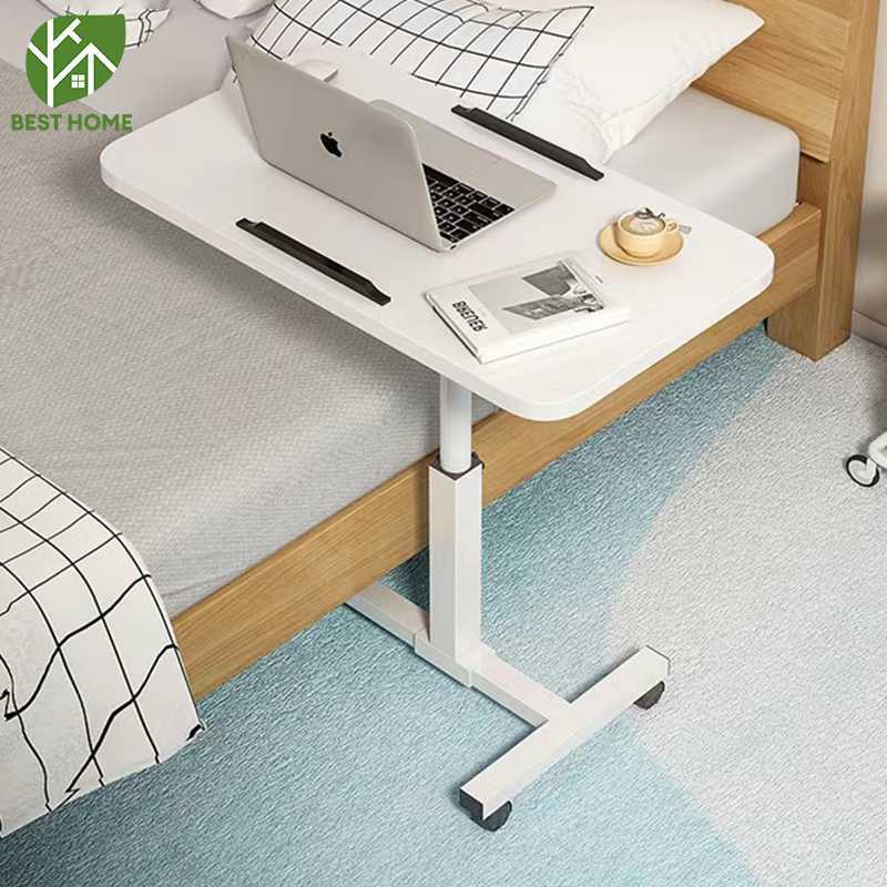 Promo Meja Laptop Lipat Adjustable Meja Laptop Roda Meja Belajar ...