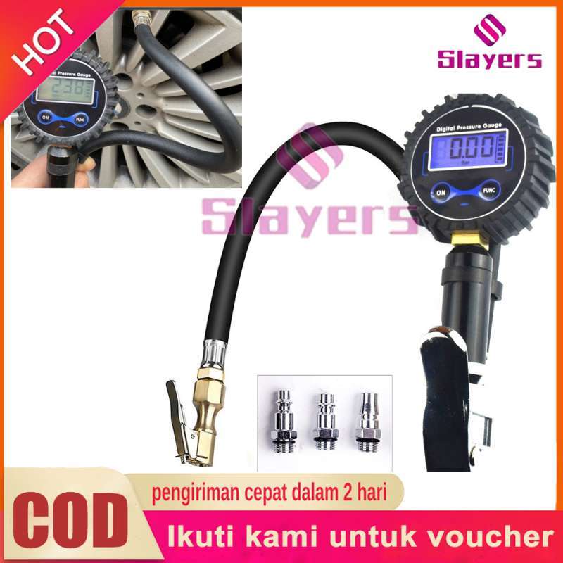 Promo Digital Car Tire Air Pressure Inflator Gauge LED Display Car Tire