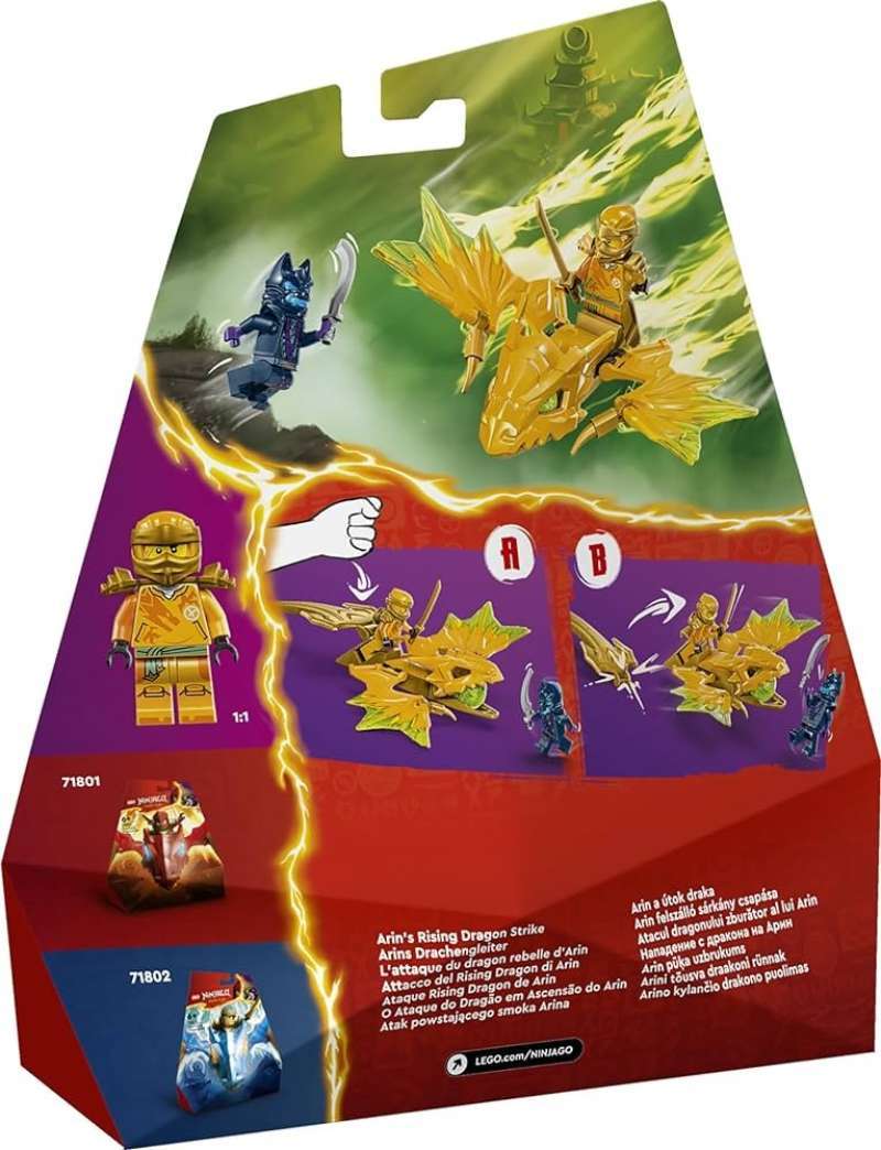Promo LEGO Ninjago 71803 Arin’s Rising Dragon Strike Diskon 12% di ...