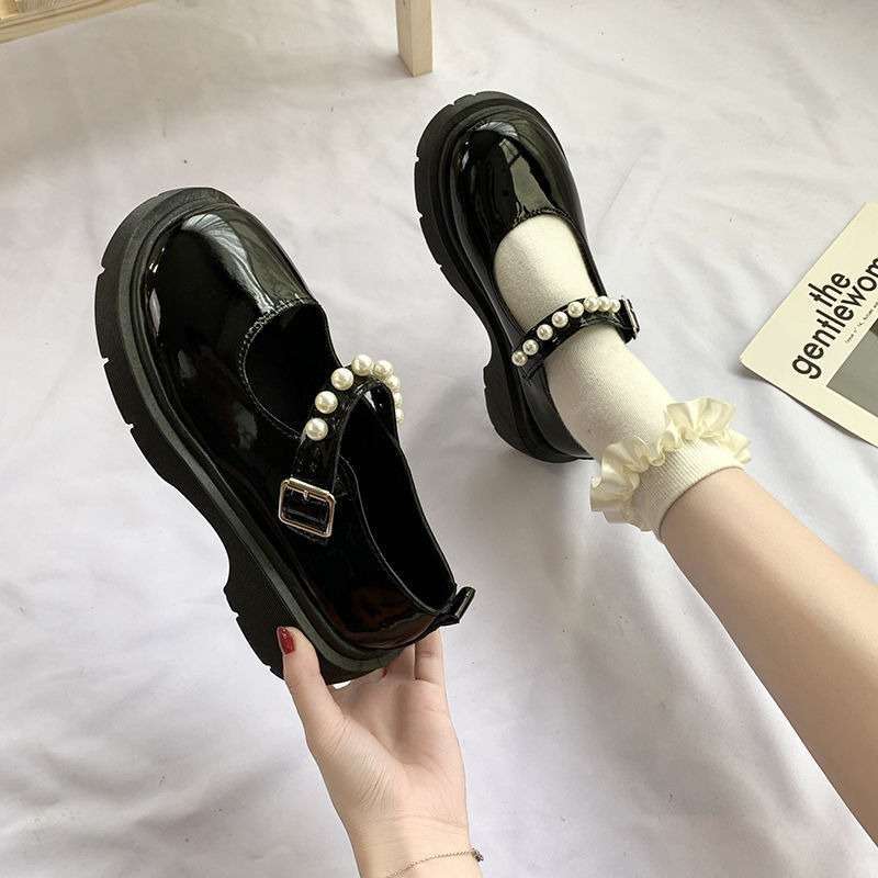Nevada Mary Jane Sepatu Flat  Flmen15 Wanita