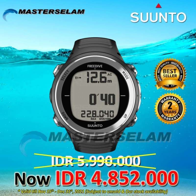 Suunto d4f black online