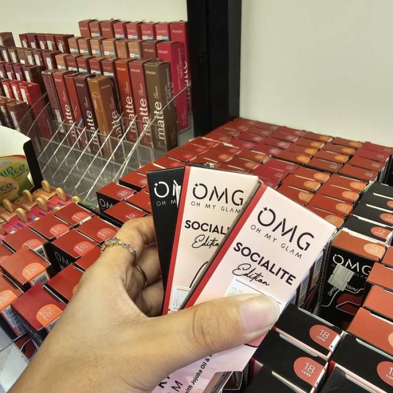 Jual Omg Oh My Glam Matte Kiss Lip Cream 3.5gr Shade No 11 - 18 - 15 ...