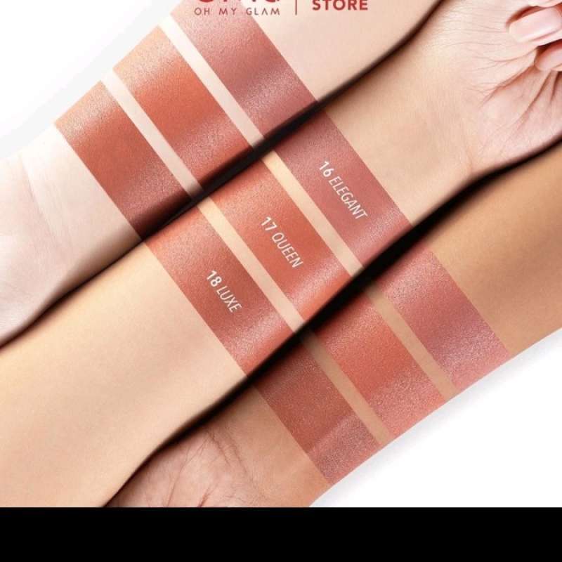 Jual Omg Oh My Glam Matte Kiss Lip Cream 3.5gr Shade No 11 - 18 - 15 ...