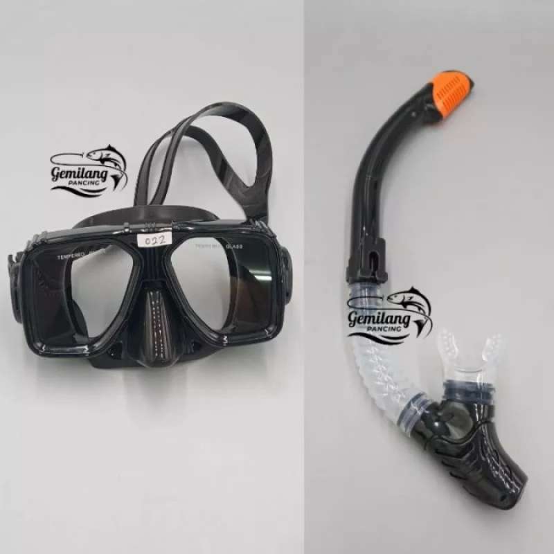 Promo SNORKEL KACAMATA SELAM DAN PIPA NAPAS SNORKELING Diskon 50 di