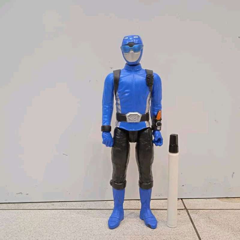 Jual mainan figure power rangers blue ranger titan heroes series tinggi ...