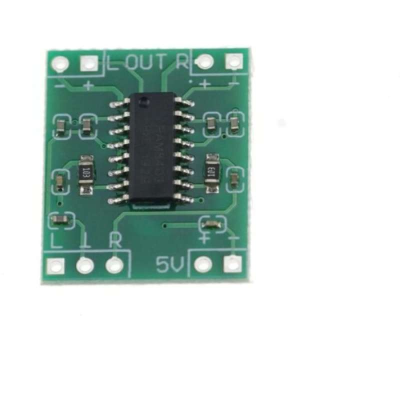 Jual PAM8403 Audio Module USB DC 5V Class D Digital Amplifier Board LCD ...
