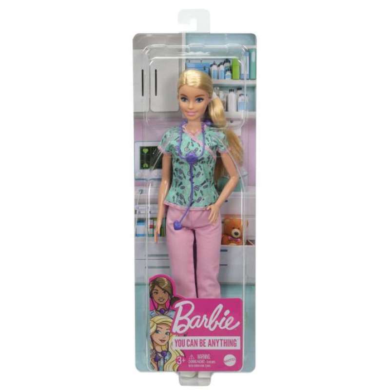 Barbie You Can Be Anything Doll Original Mattel Mainan Boneka Anak  Perempuan DVF50