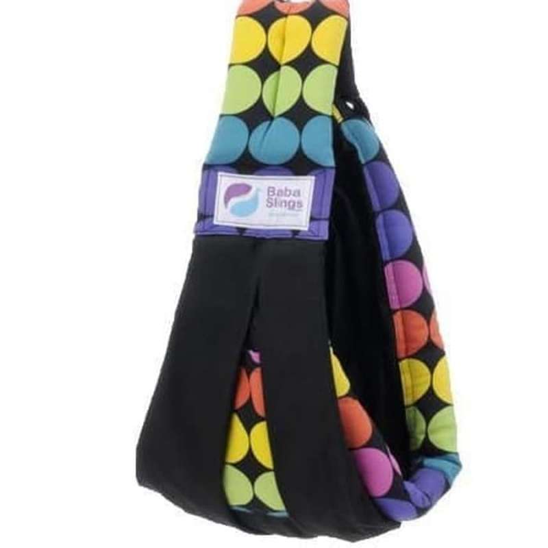 Gendongan Bayi Baba Slings ORIGINAL Baby Carrier Rainbow Dot Rp 900.0