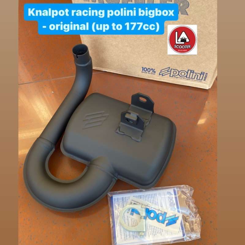 Jual Knalpot Racing Polini Bigbox Di Seller La Scooter Duri Kepa