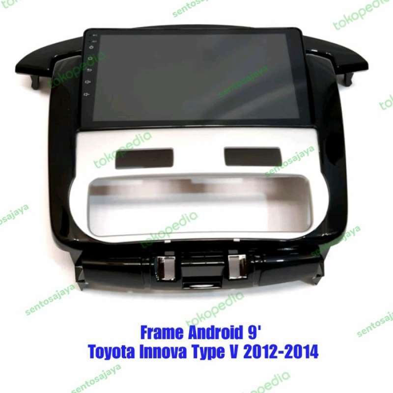 Promo Frame Head Unit Android 9 Inch Toyota Innova Tipe V Tahun 2012 ...