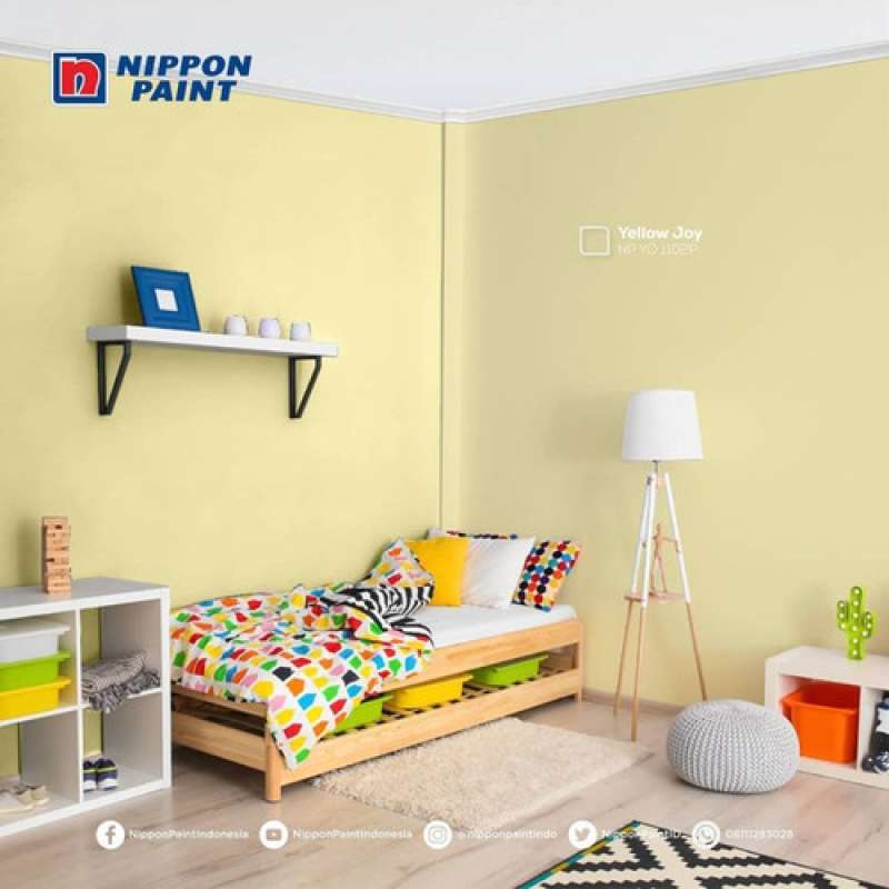Promo Cat Tembok Interior Dan Eksterior Nippon Paint Yellow Joy