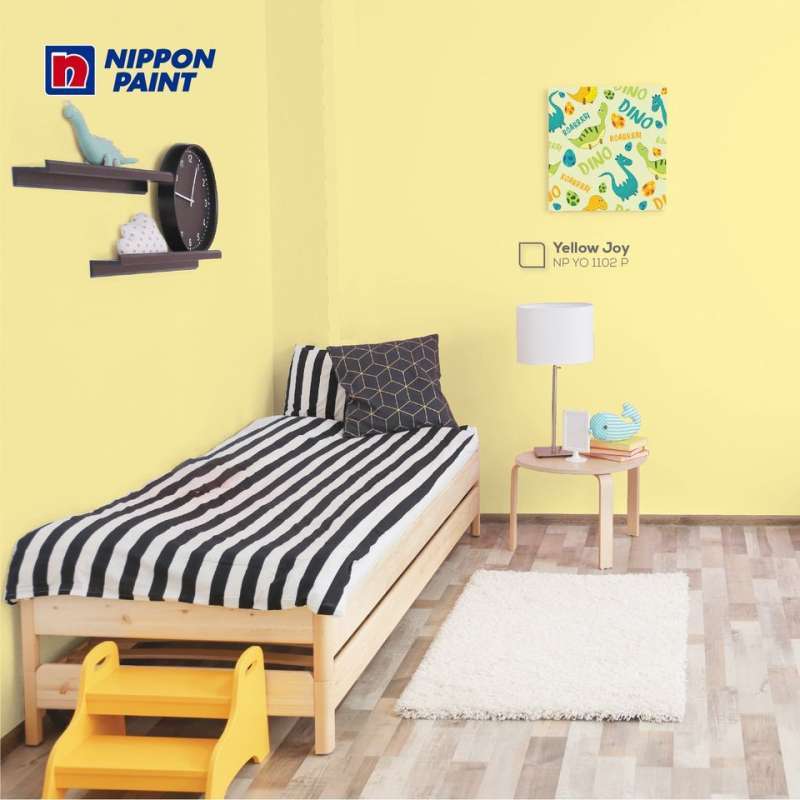 Promo CAT TEMBOK INTERIOR DAN EKSTERIOR NIPPON PAINT YELLOW JOY