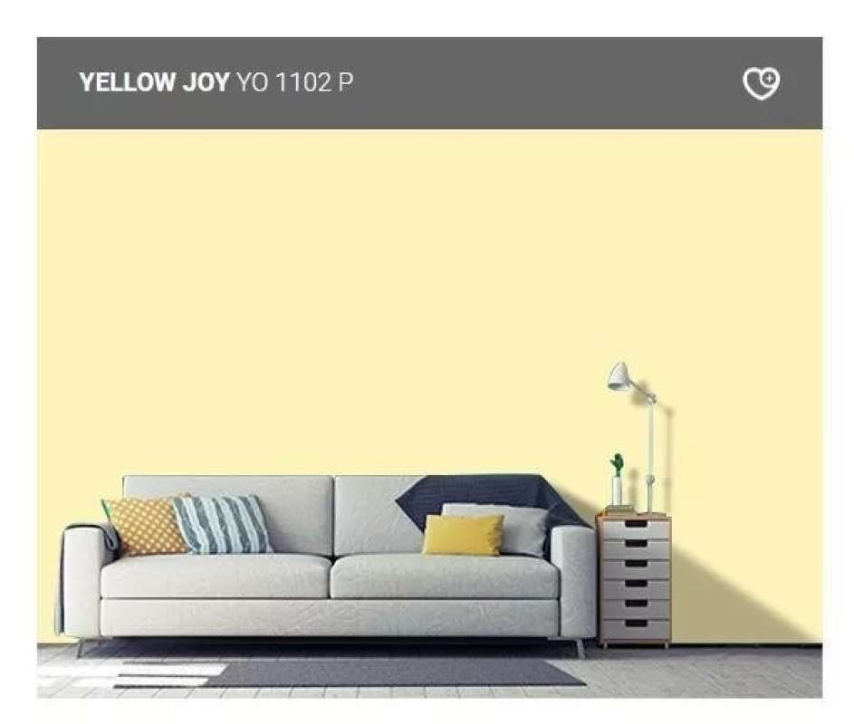 Promo CAT TEMBOK INTERIOR DAN EKSTERIOR NIPPON PAINT YELLOW JOY