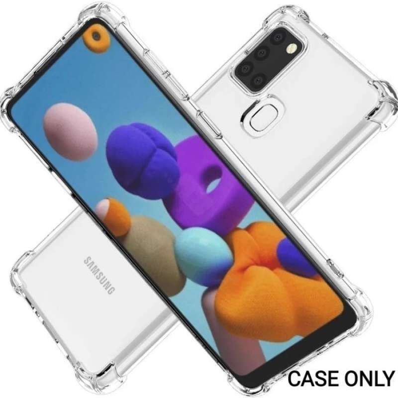 CASE SAMSUNG A21S 4G ANTI CRACK SHOCKPROOF BUMPER COVER AIRBAG