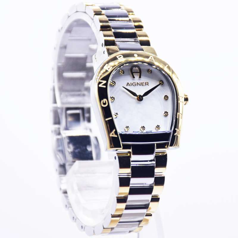安い購入 Jam Agw.259001 Due Ravenna Aigner Promo Tangan Wanita Aigner 時計