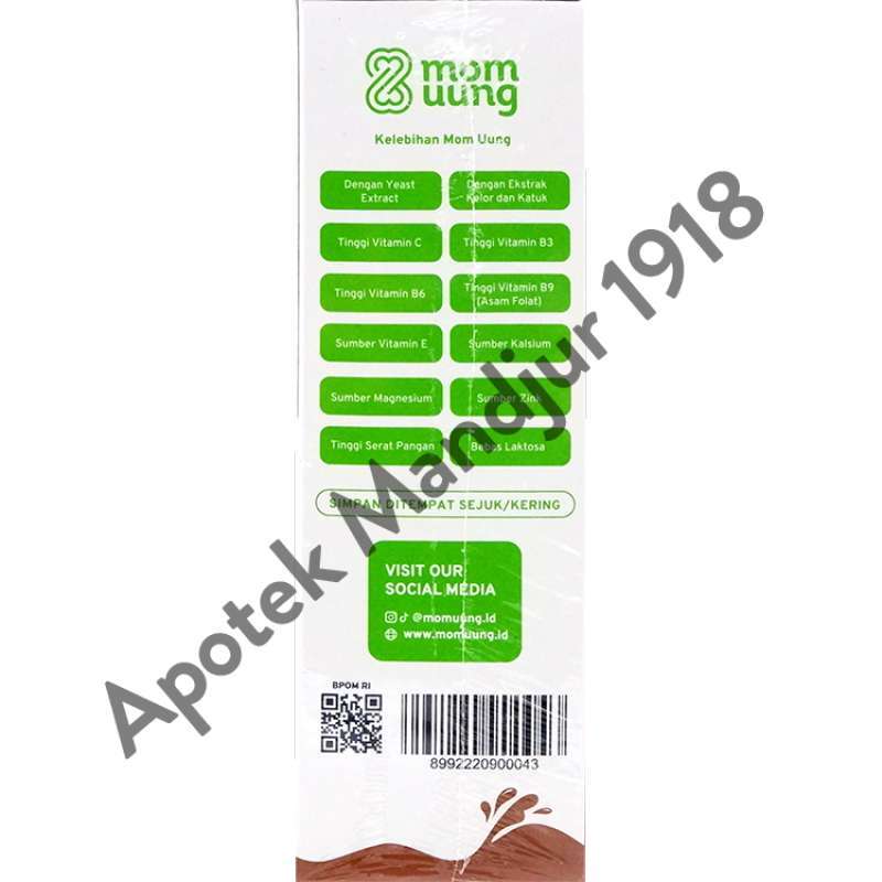 Jual Mom Uung Mylkflow Susu Pelancar ASI Coklat - Minuman Pelancar ASI