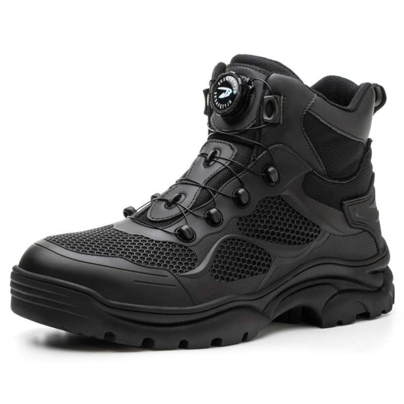 Jual Sepatu Safety Boots Ujung Besi Baja Tali Putar Sepatu Sneakers Si20 Black 40 Di Seller Lala Homestore Sukamanah Kota Tasikmalaya Blibli