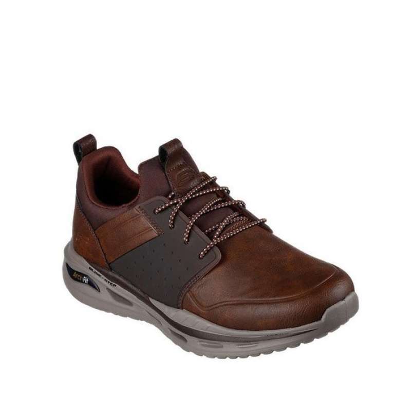 Skechers Delson Mens Brown Skechers Jual Skechers Delson Men's