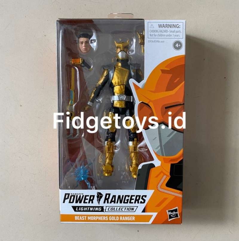 Lightning Collection Gold Ranger Promo Power Rangers Lightning Collection 6 Beast Morphers Gold Ranger ...