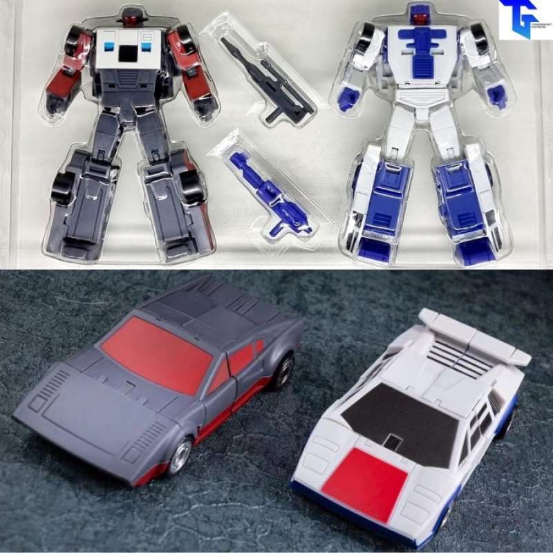 Promo Deformed Automan BW-001 Fast Pioneer - Transformers Menasor ...