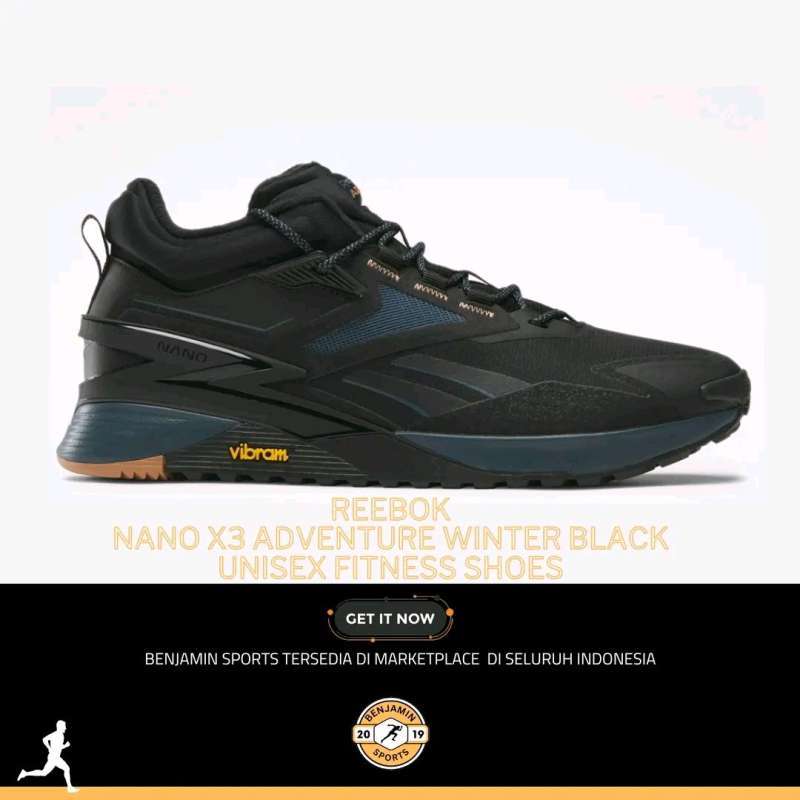 Promo Reebok Nano X3 Adventure Winter Black Mens Fitness Shoes 39 Diskon 45 Di Seller Benjaminsports Benjaminsports Kota Depok Blibli