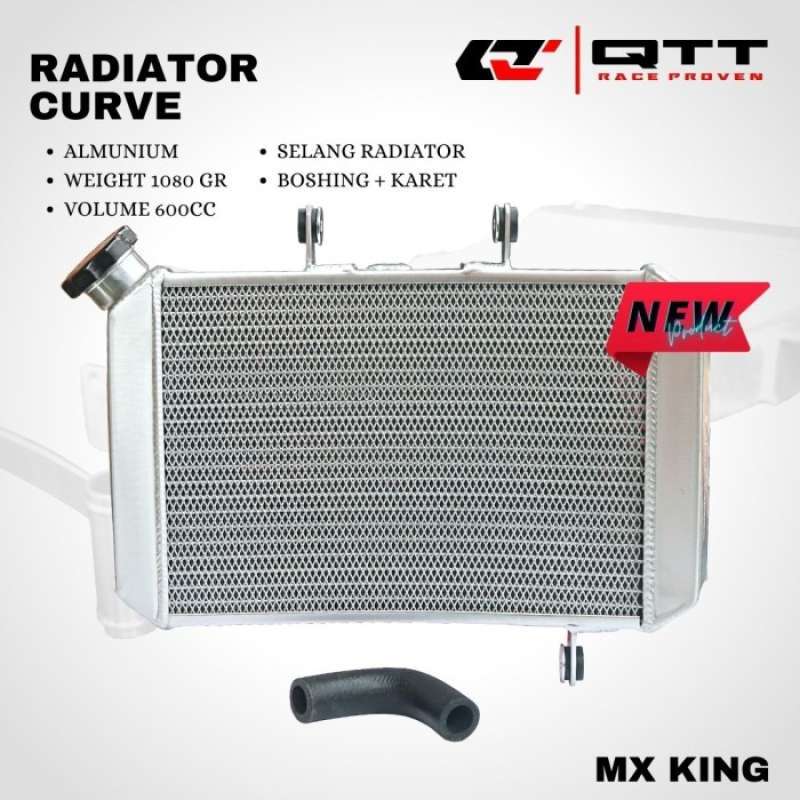 Promo New Radiator Qtt Exciter Curve Big Volume Alumunium New Diskon 4% ...