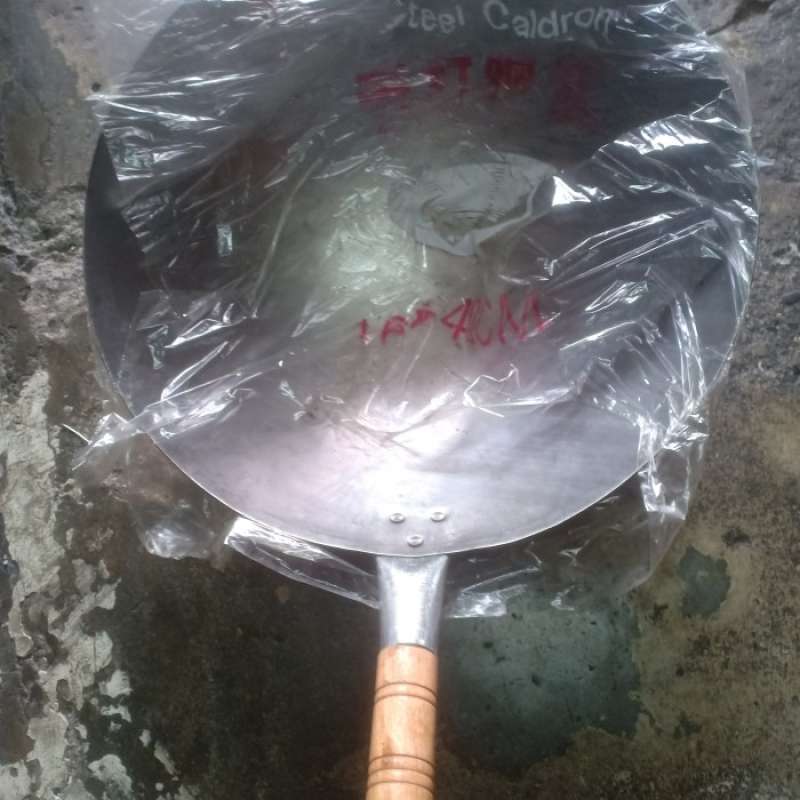 Promo Kuali Rrt Plat Besi Baja Ukuran 38cm Diskon 9 Di Seller Alfesa