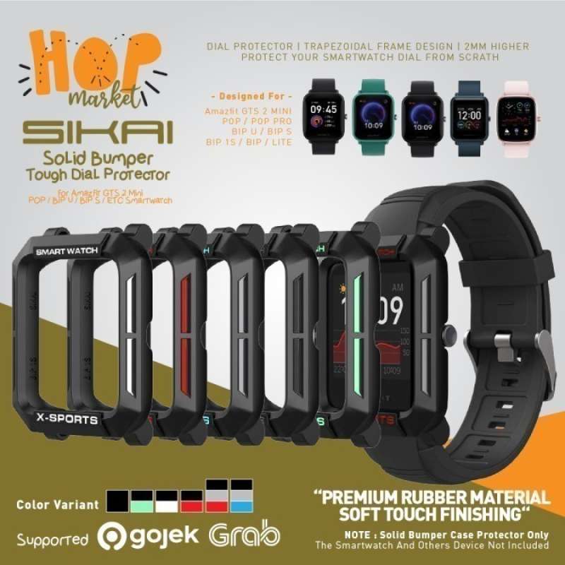 Amazfit bip bumper case hot sale
