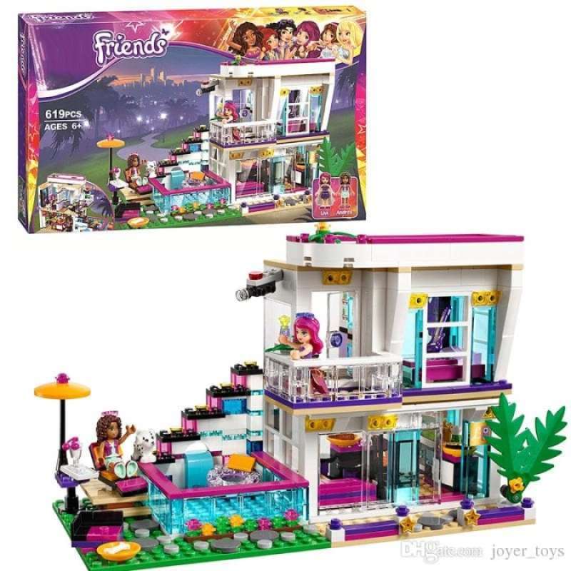 Jual Mainan Brick Friends Rumah Hotel Kolam Renang Mia Livis Pop Star House Di Seller Tocko99 Meruya Utara ilir Kota Jakarta Barat Blibli