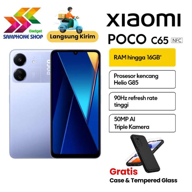Jual Xiaomi Poco C65 Nfc 8/256 Gb Garansi Resmi Xiaomi Di Seller ...