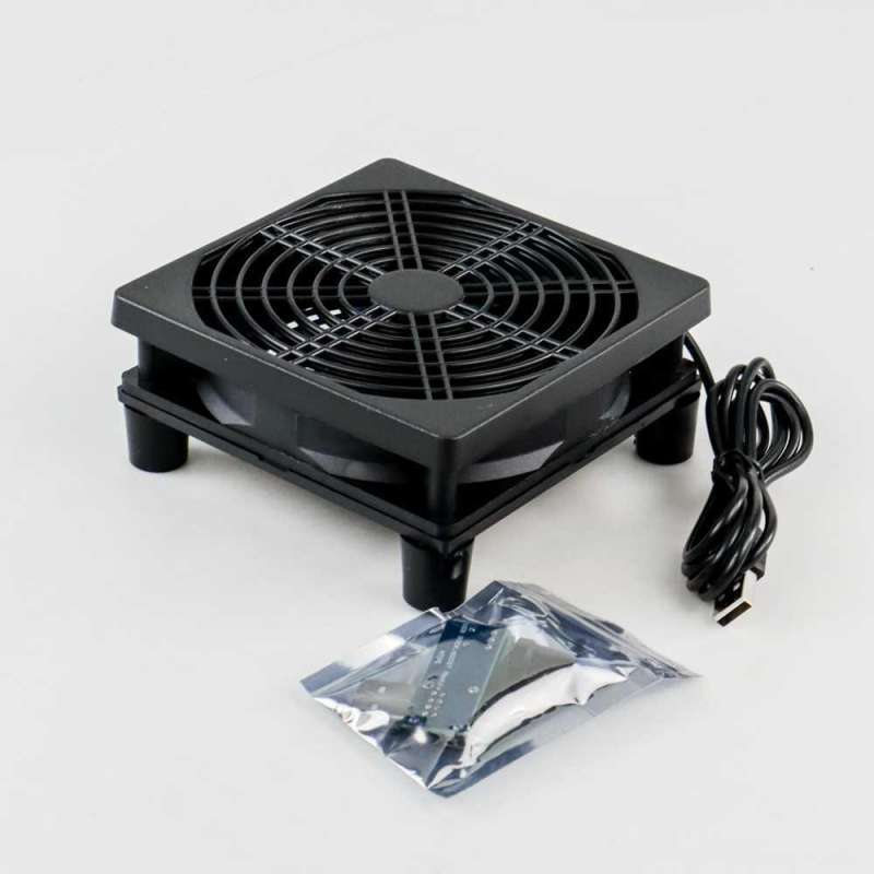 Promo Sxdool Router Fan Cooler Diy Usb 120mm With Controller Sx120 Ac ...