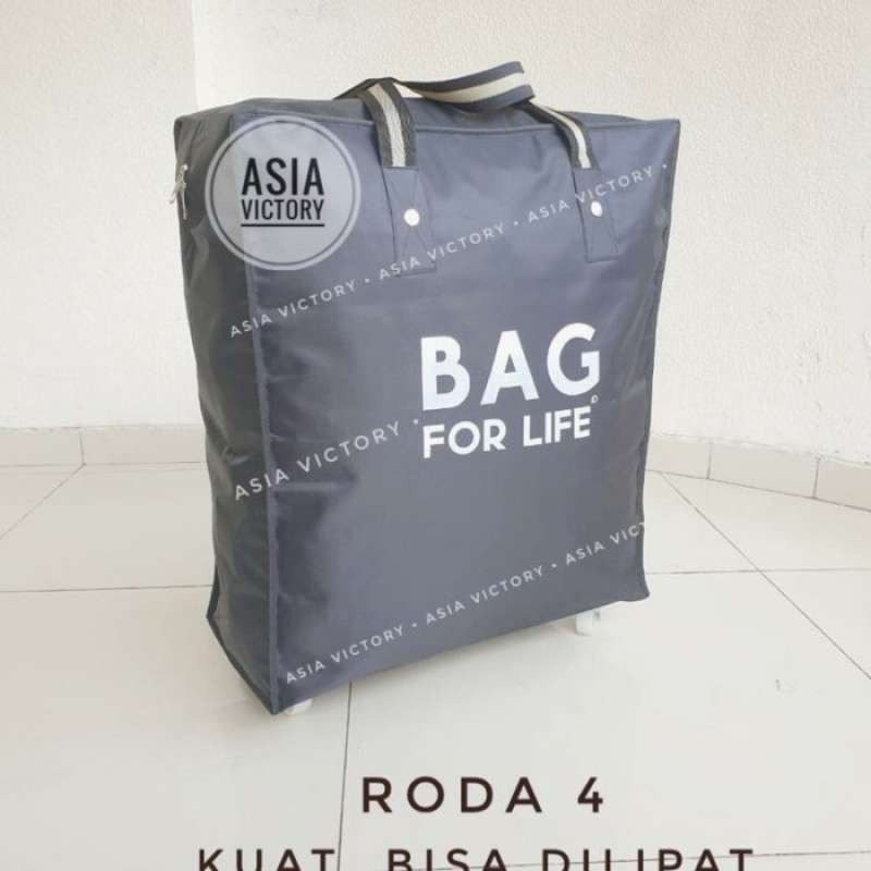 Promo Tas Roda Bag For Life Roda 4 360' 50x60x20 Travel Troli Barang ...