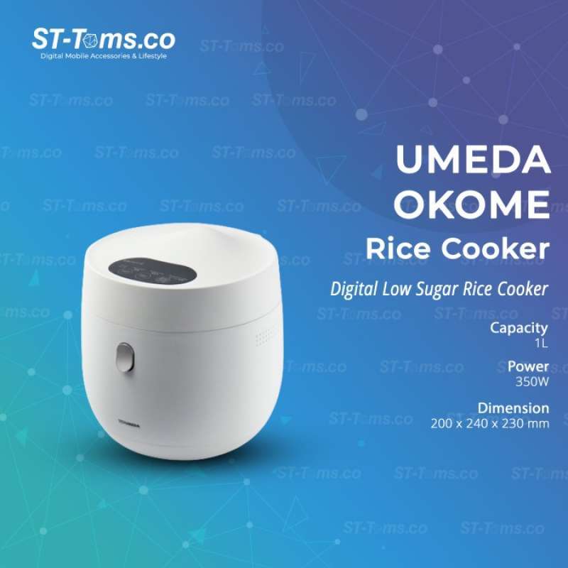 Jual Umeda Okome Low Sugar Smart Rice Cooker Di Seller Sttoms Ancol