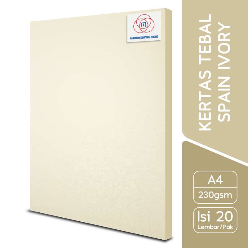 Jual Margono Kertas A4 Spain Ivory 230 Gsm - 20 Lembar Di Seller