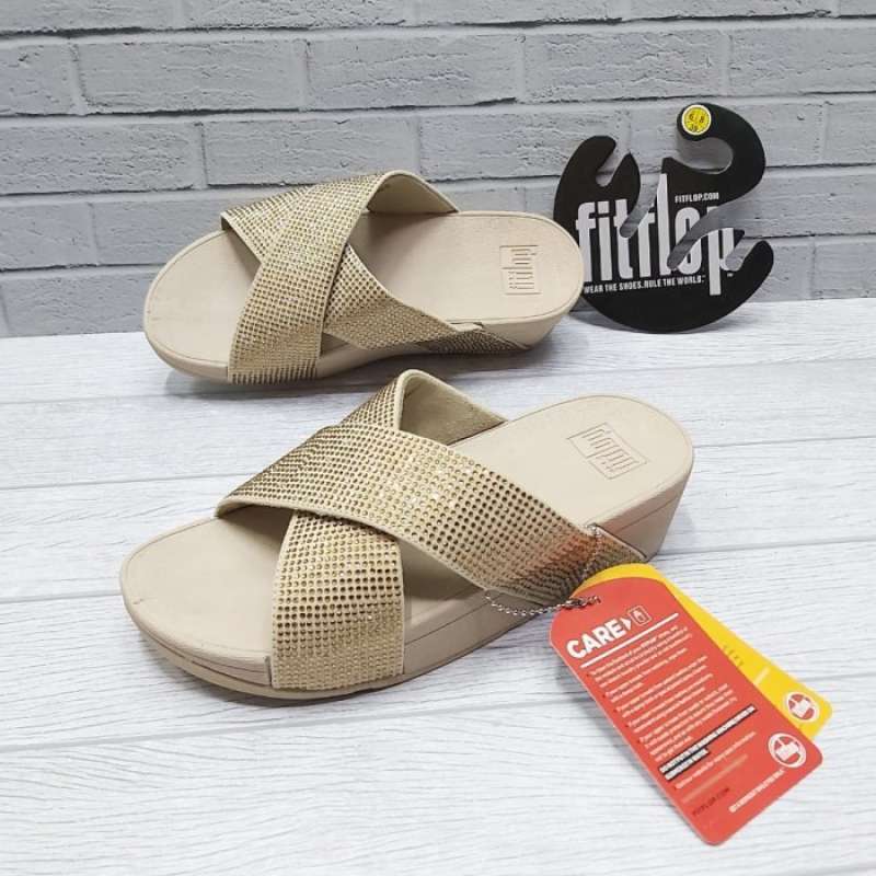 Jual Terlaris Sandal Wanita Fitflop Rokkit Crystal Slide Woman sandal Fitflop 36 Hitam Di Seller The Build Shop Meruya Utara ilir Kota Jakarta Barat Blibli