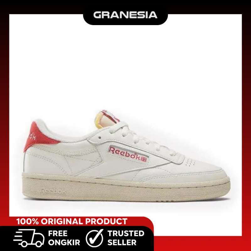 Promo Reebok Club C 85 Vintage Women s Lifestyle Shoes 00074233 sepatu Sneakers Wanita 40 Diskon 10 Di Seller Granesia Official Store Kricak Kota Yogyakarta Blibli