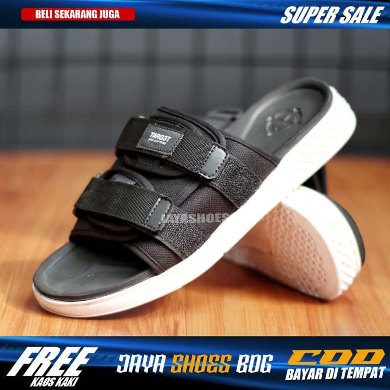 SPV ALOM Sendal Slide Pria Distro Original Sandal Slip On Pria Casual Simple Murah Anti Slip