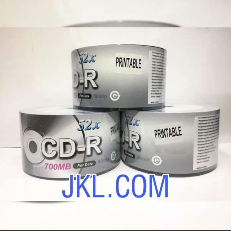 Promo Cd-r Printable Sunburnt Isi 50pcs Diskon 23% Di Seller Praptuma ...