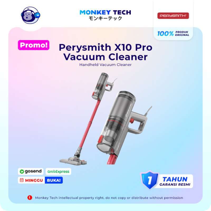 Promo Perysmith X10 Handheld Vacuum Cleaner Home Penyedot Debu 19500pa X10 Pro Diskon 18 Di Seller Gansirsa Kramat Kota Jakarta Pusat Blibli