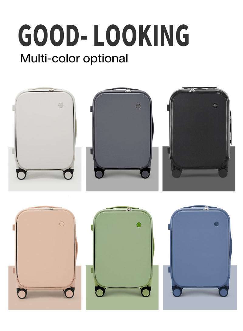 Promo Mixi Cabin Luggage Koper Kabin Front Load Aluminium Frame 20 Inch ...