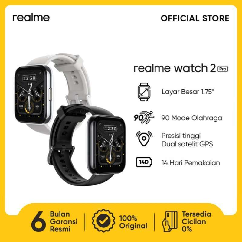 Promo Official Realme Watch 2 Pro Smartwatch Dual Satellite Gps 90 Modes Diskon 33 Di Seller Mba Ayu Tugu Selatan Kota Jakarta Utara Blibli
