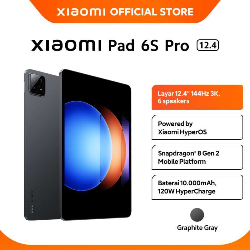 Xiaomi Pad 6S Pro 12.4 Harga Terbaru Agustus 2024 Blibli