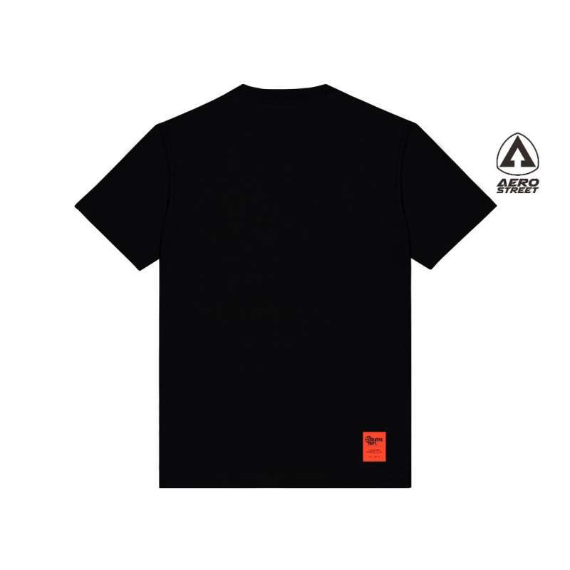 Aerostreet T Shirt Pedro Hitam T-Shirt Tshirt KAF01